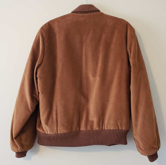 Vintage Mountain High Outerwear Pebbles American Jac Ultra Suede Zip Up Jacket L - Picture 2 of 15